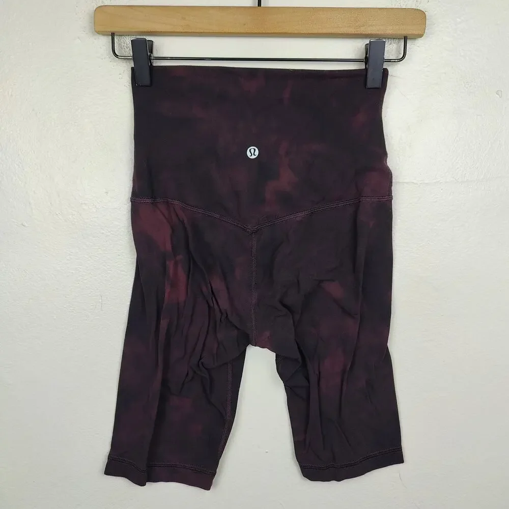 Lululemon Align‎ Super High Rise Short Diamond Dye 10
